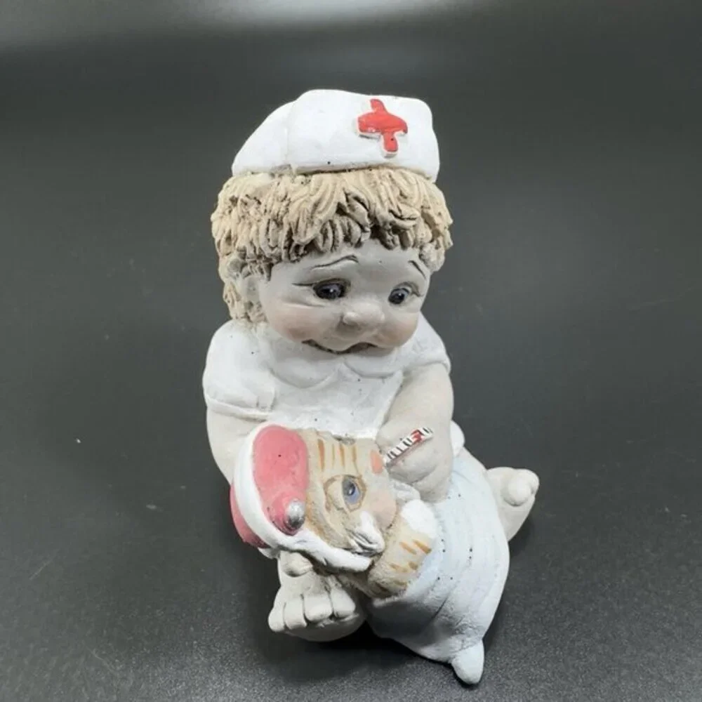 1996 Cast Art‎ Industries Dreamsicles Signed Kristin Figurine Junior Nurse VTG